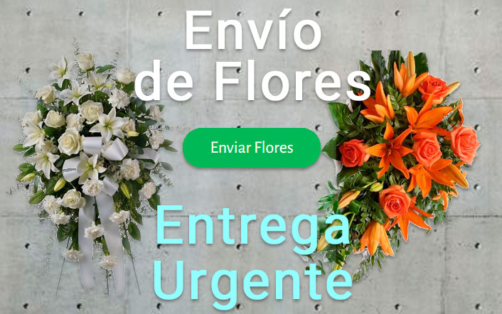 Envío de coronas funerarias urgente a el Tanatorio Figueres Altima